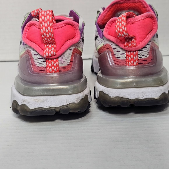 Nike React Vision Shoes Boys Sz 6 White Red Athletic Trainers Sneakers - Picture 7 of 13